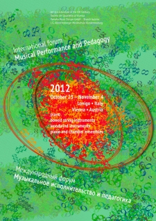 October 23 – November 4, 2012. Forum in Italy and Austria